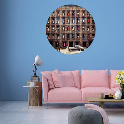 Ormond Gigli Girls Windows Glass Wall Art