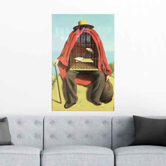 Trendy Glass Abstract Art Decor: The Therapist Ren Wall Decoration for Home