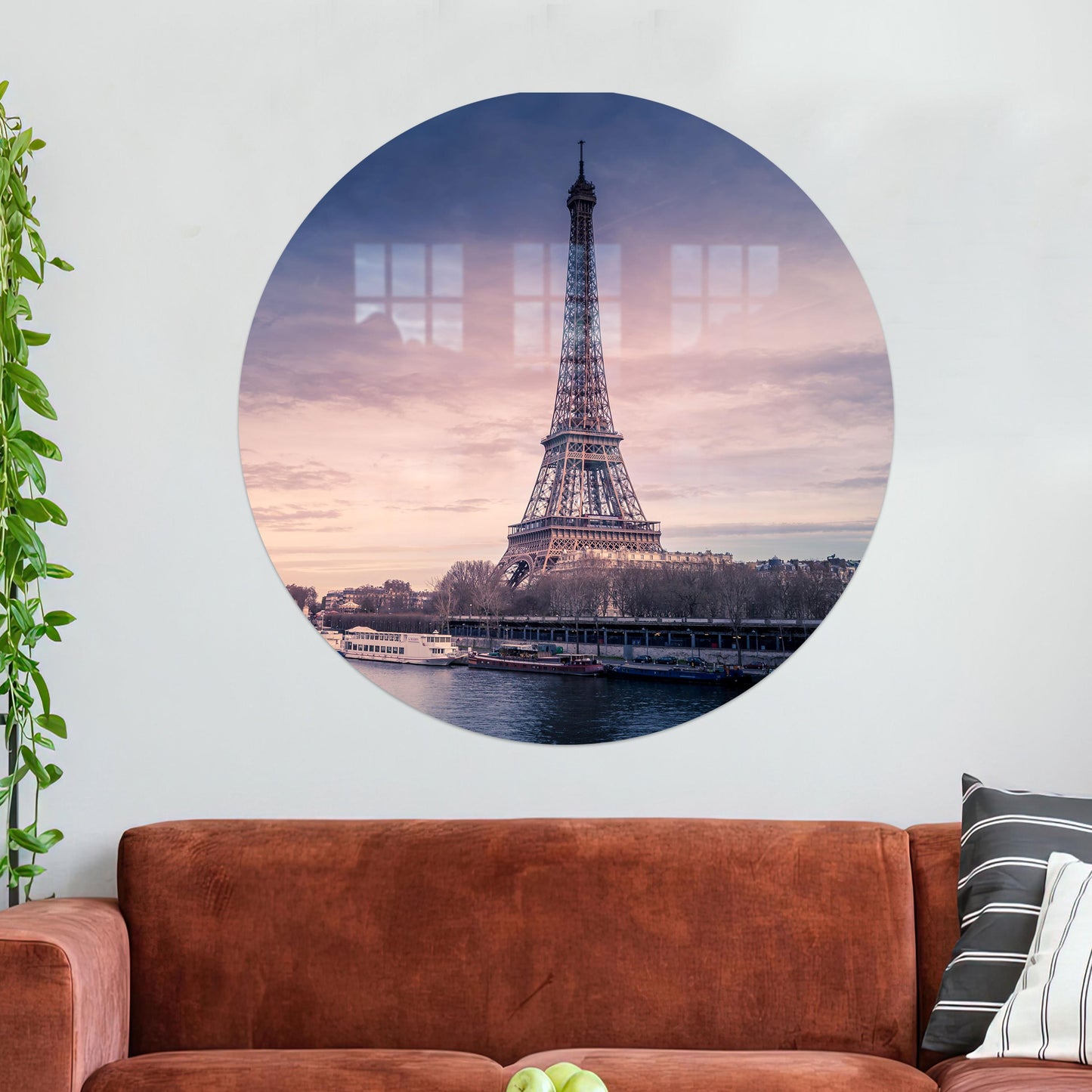 Eiffel Tower Gifts Him Glass Wall Art