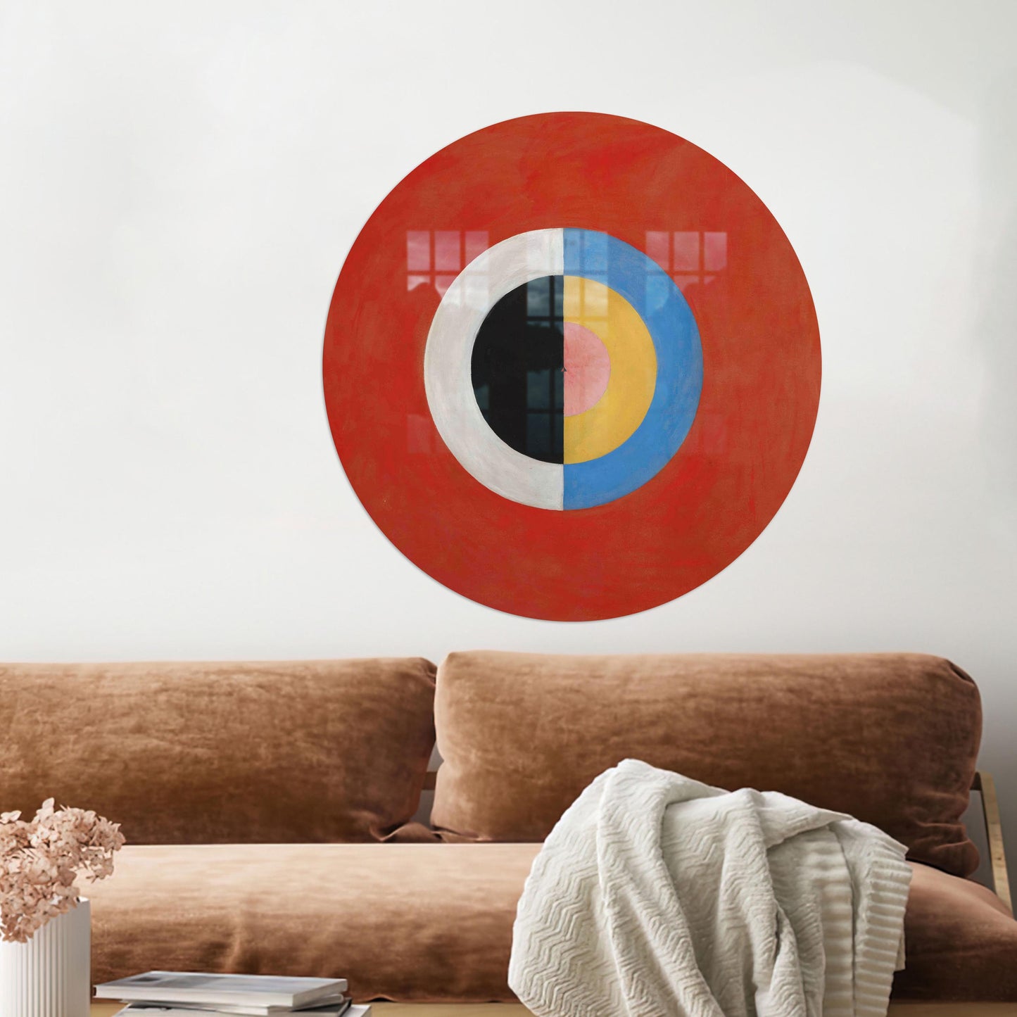 Swan Glass Wall Art