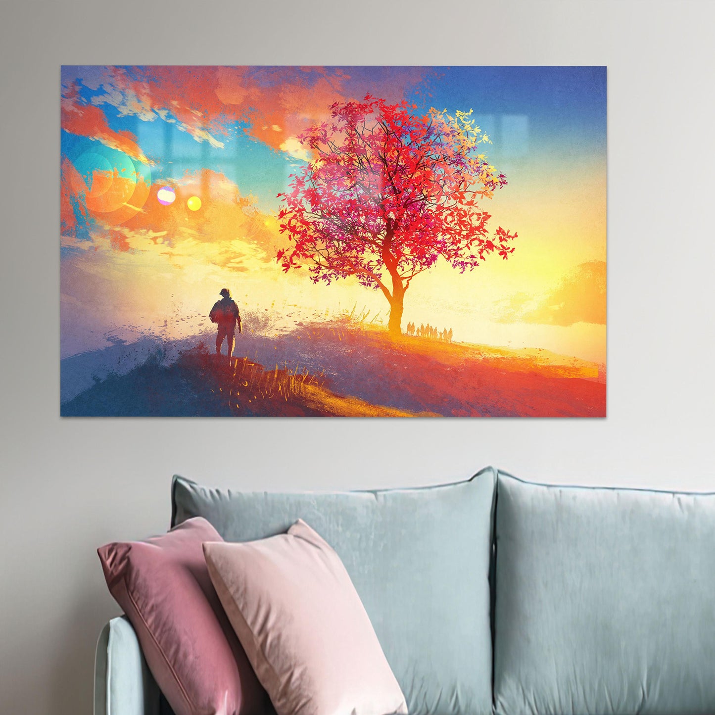 Landscape Glass Wall Art