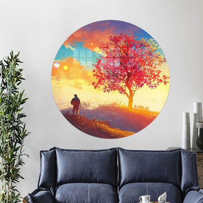 Landscape Glass Wall Art