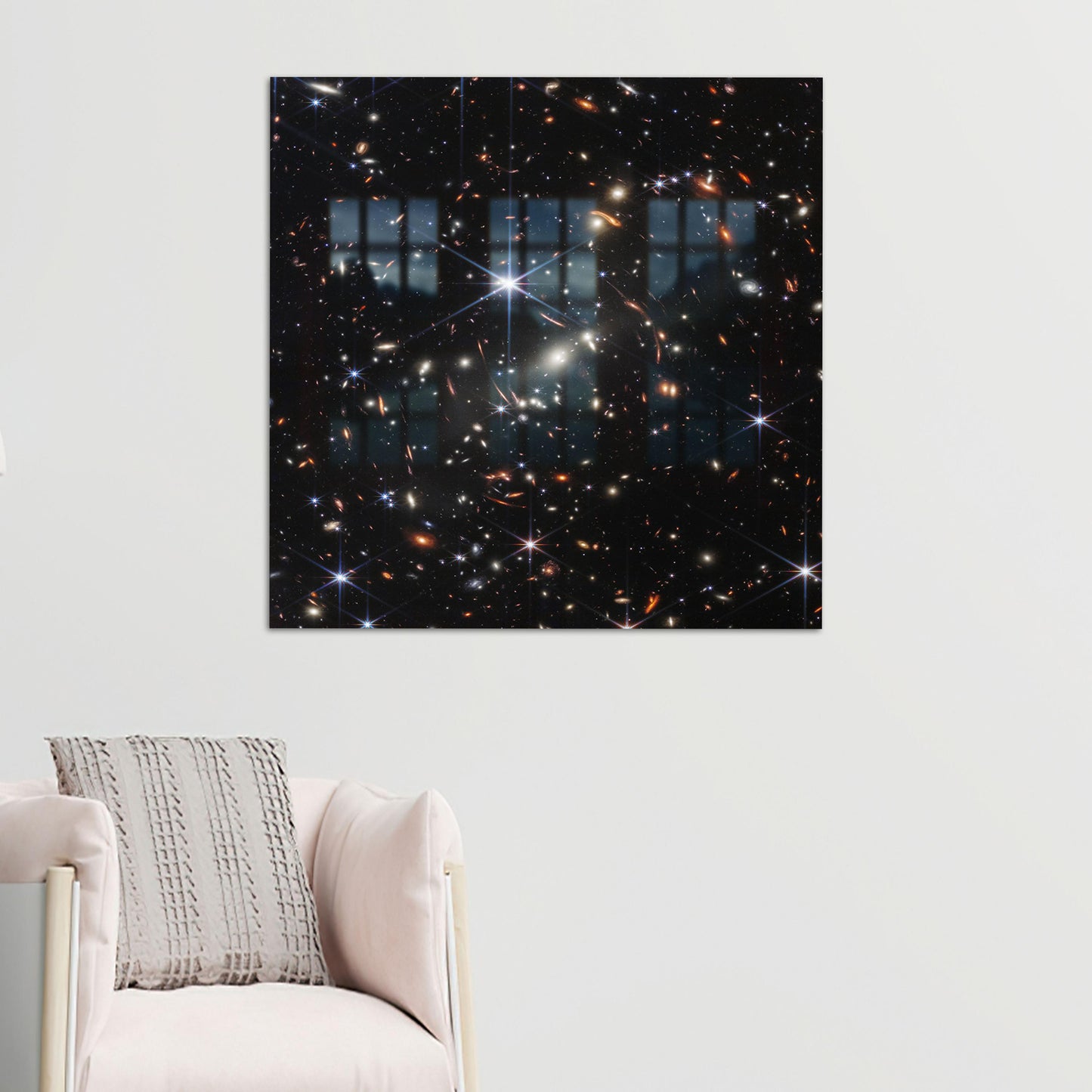Bohemian Sky James Webb Glass Wall Art