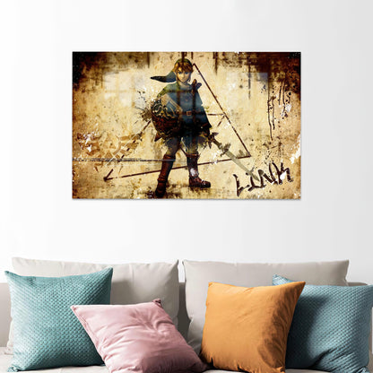 Gamer Glass Wall Art