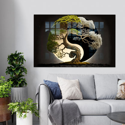 Japanese Glass Wall Art