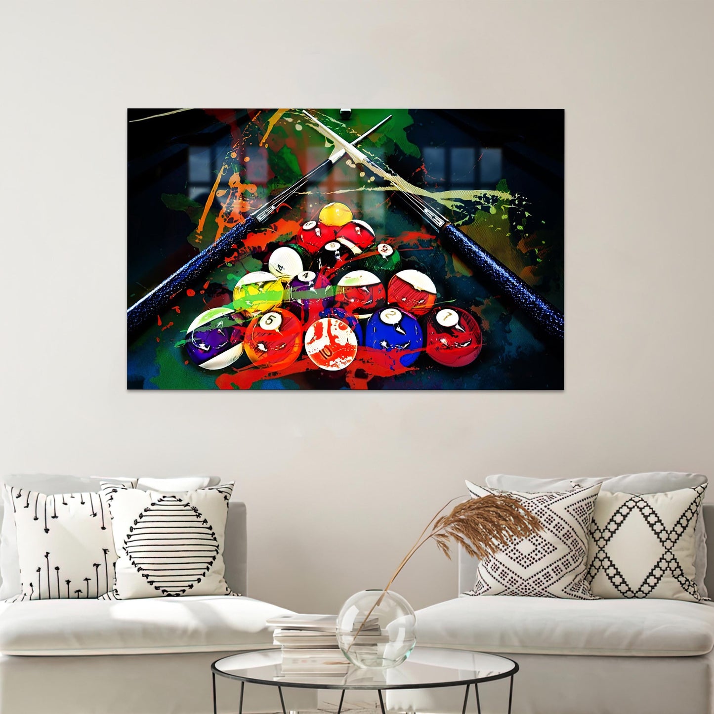 Classic Glass Wall Art