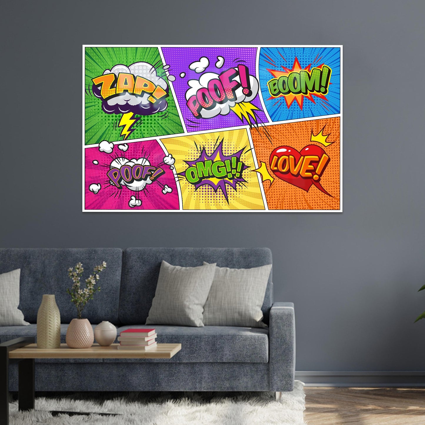 POP Glass Wall Art