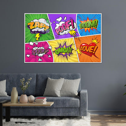 POP Glass Wall Art