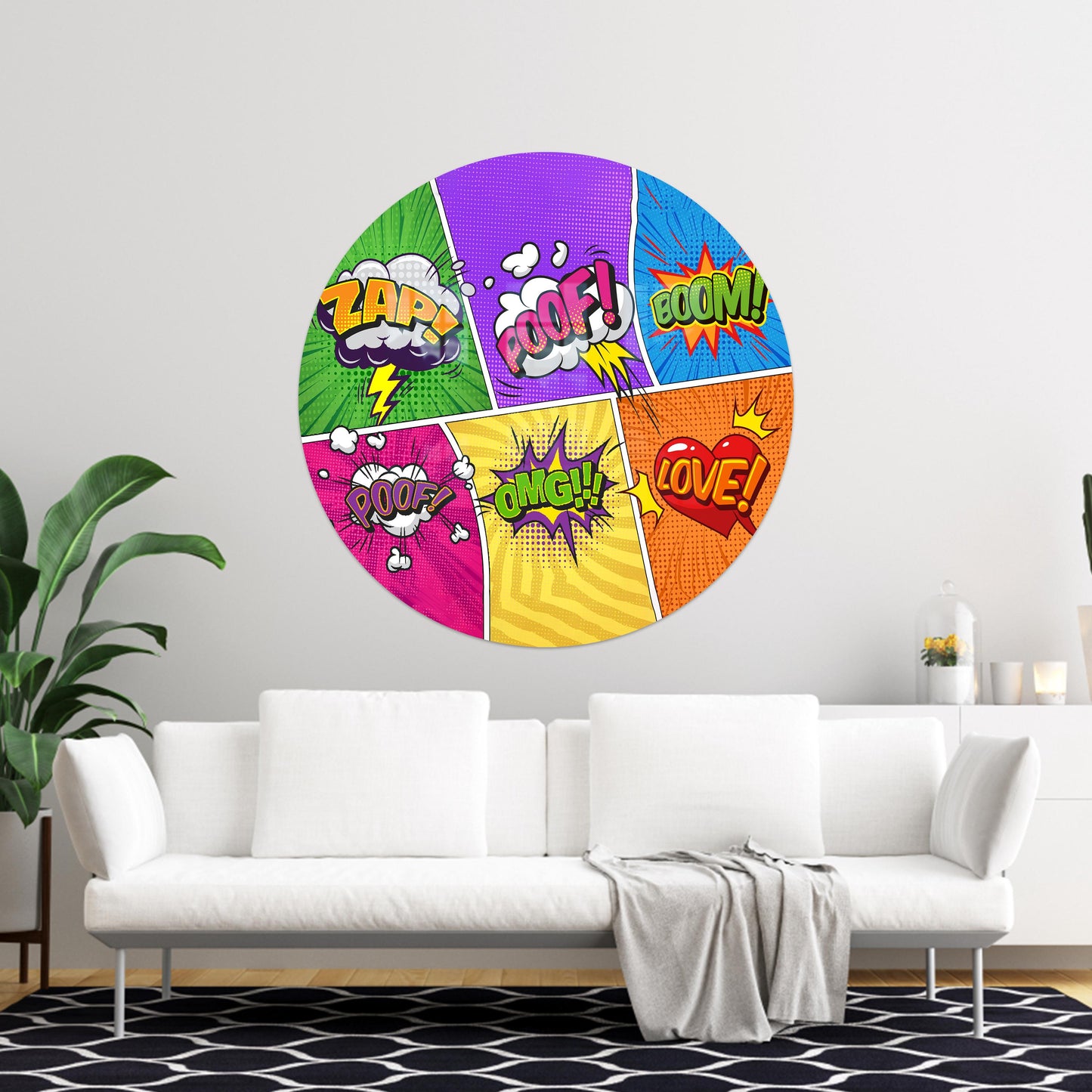 POP Glass Wall Art