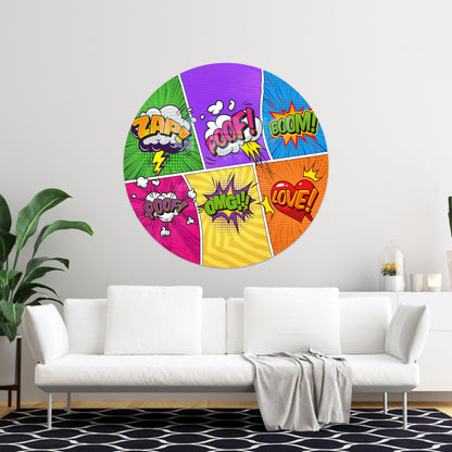 POP Glass Wall Art