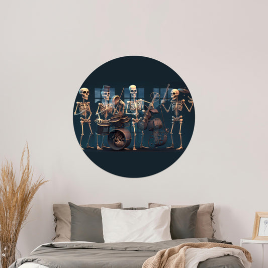 Elegant Abstract Glass Wall Art for Home Decor - Man Cave and Music Room