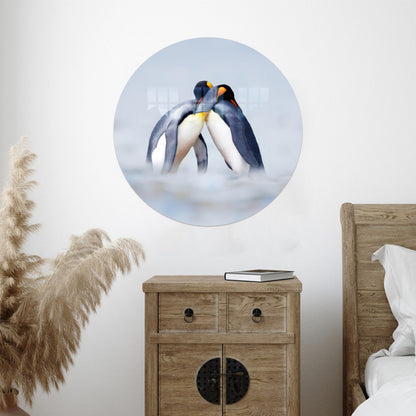 Penguin Lover Glass Wall Art