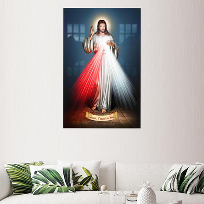 Jesus Baby Girl Bridesmaid Glass Wall Art