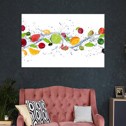 Orange Glass Wall Art