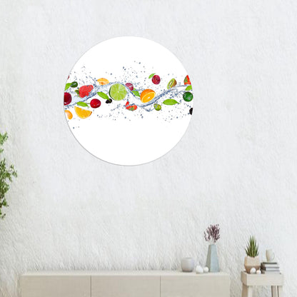Orange Glass Wall Art