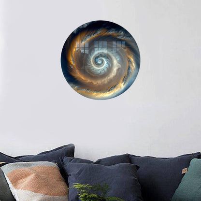 Galaxy Milky Way Space Glass Wall Art