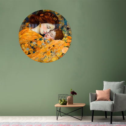 Gustav Klimt Mother and Glass Wall Art