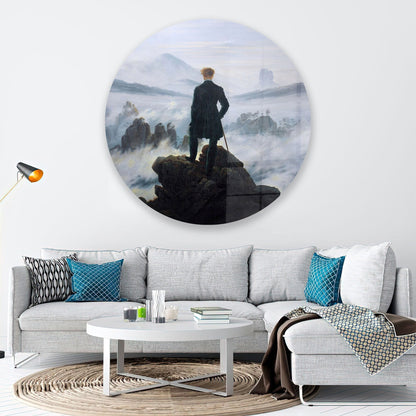 Caspar David Classic Glass Wall Art