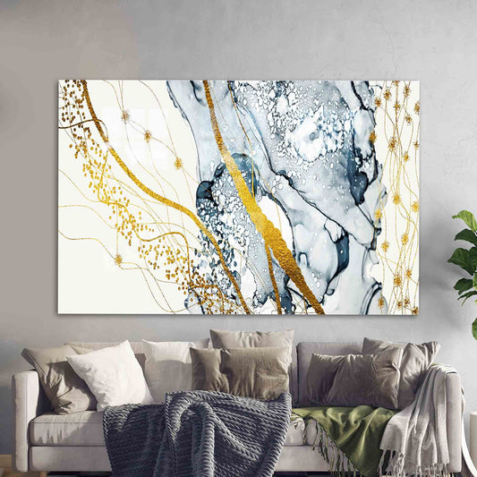 Modern Abstract Glass Wall Art for Contemporary Decor
