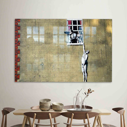 Street Spaces Glass Wall Art