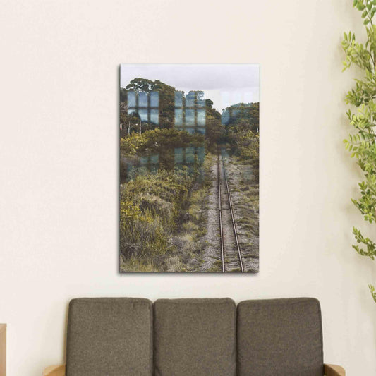 Elegant Glass Mural Art for Nature Landscape Wall Decor