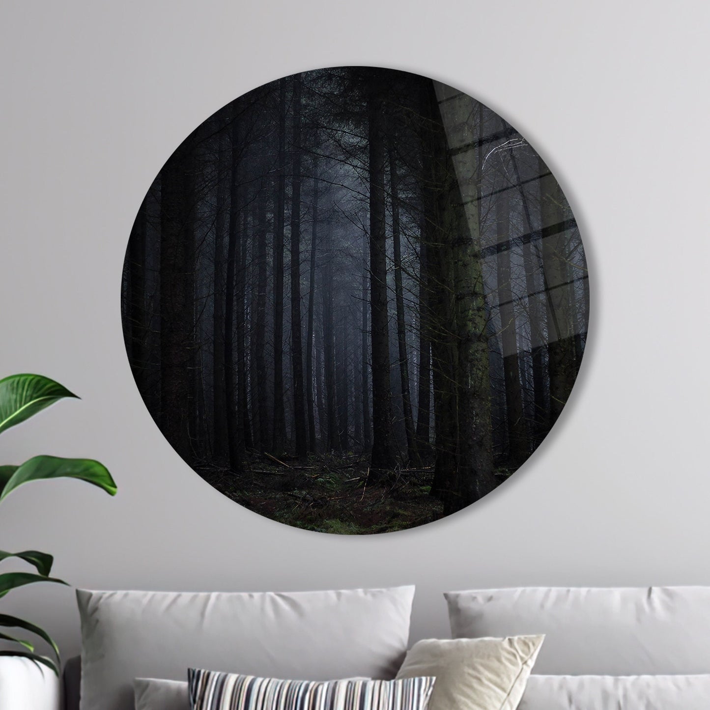 Forest Landscape Nature Glass Wall Art