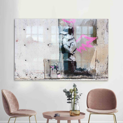 Abstract Glass Wall Art