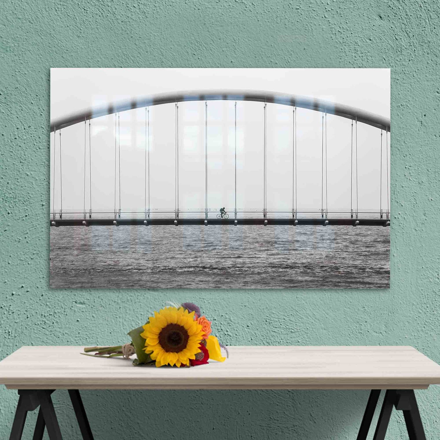 Seascape Sea Glass Wall Art