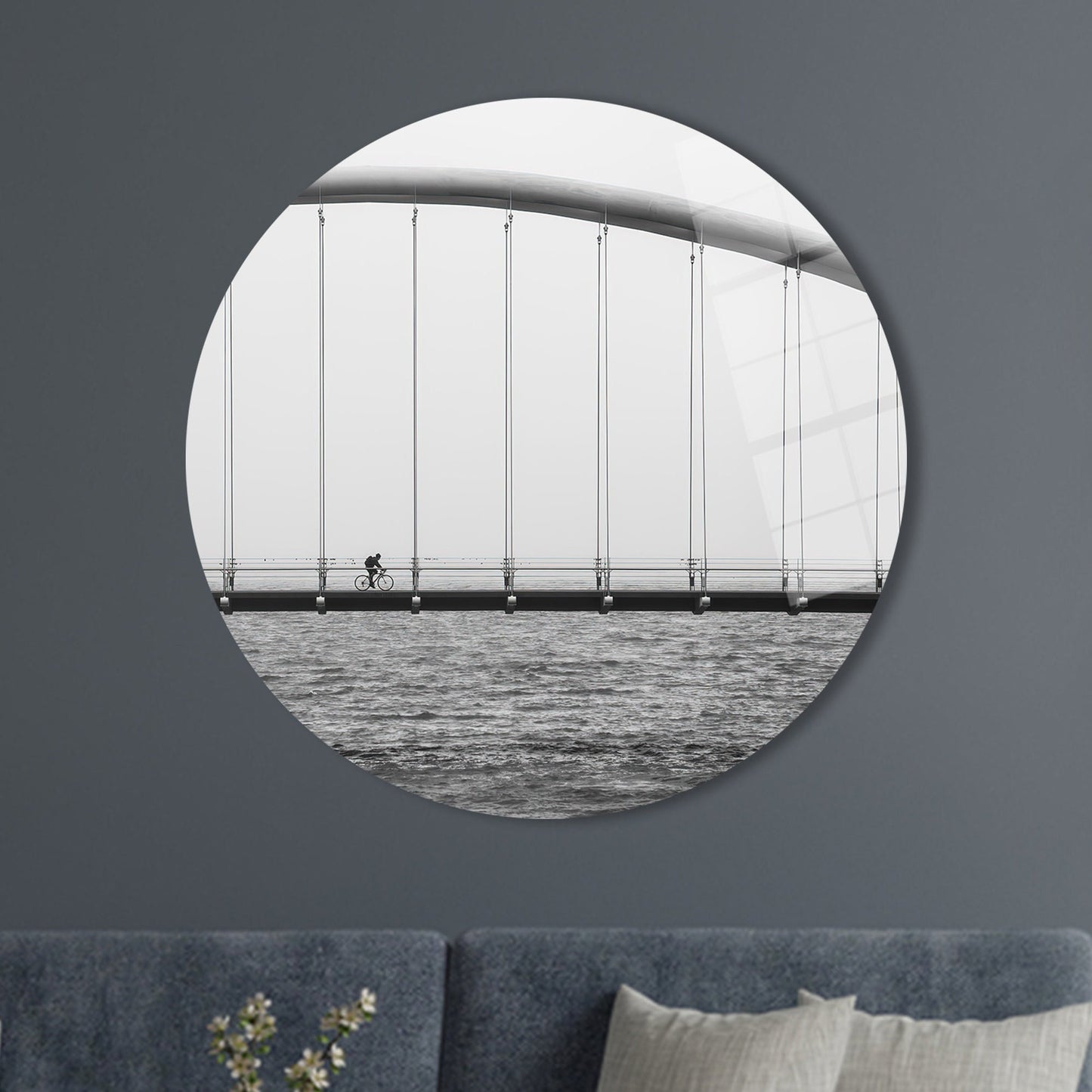 Seascape Sea Glass Wall Art