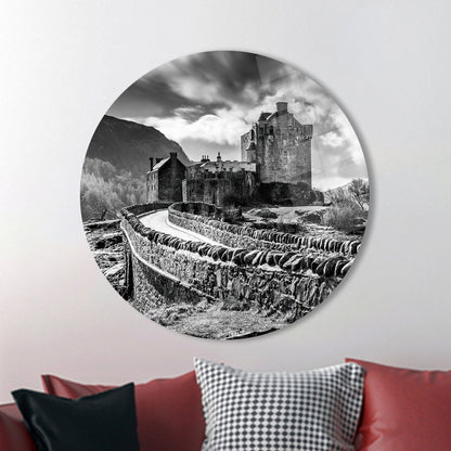 Eilean Donan Castle Scottish Glass Wall Art