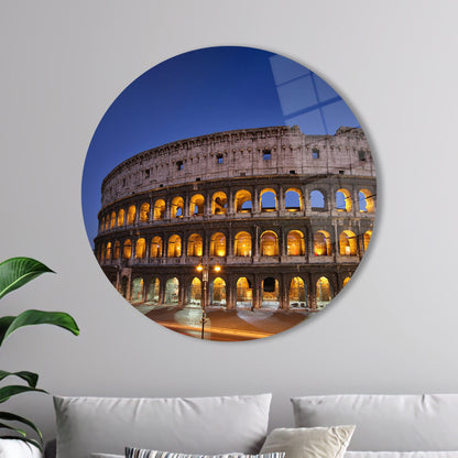 Italy Glass Wall Art