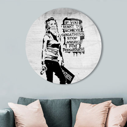 If You Want Achieve Glass Wall Art