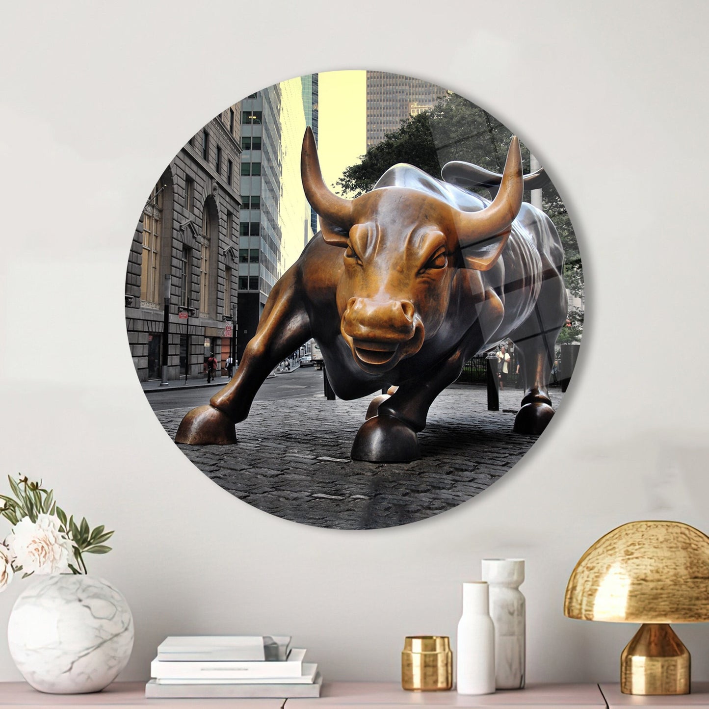 Landscape Printing Glass Wall Art