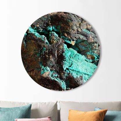 Nature Landscape Rock Glass Wall Art
