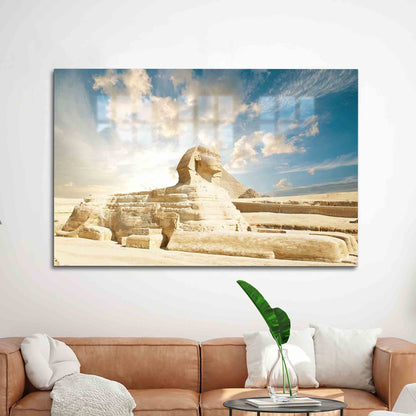Egypt Places Glass Wall Art