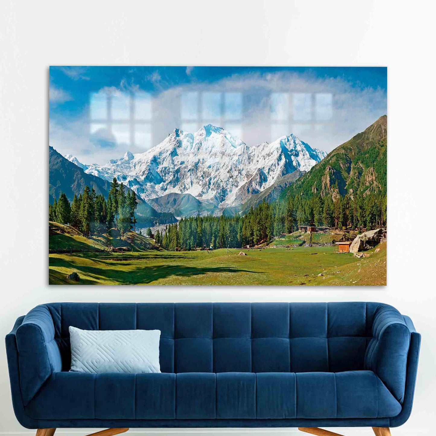 Nanga Parbat and Fairy Glass Wall Art