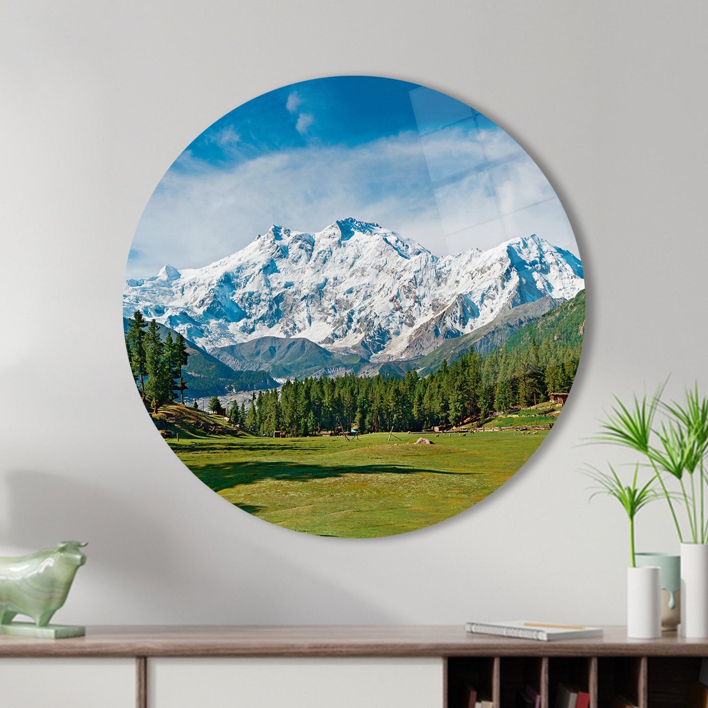Nanga Parbat and Fairy Glass Wall Art