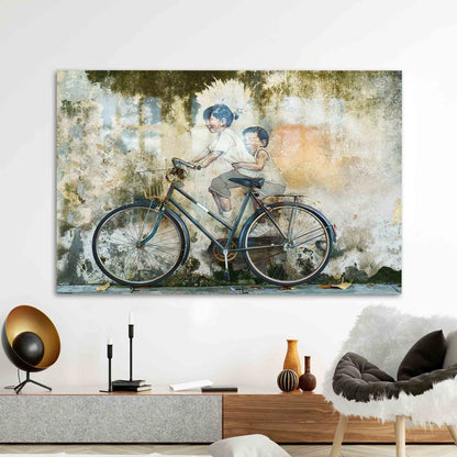Abstract Glass Wall Art