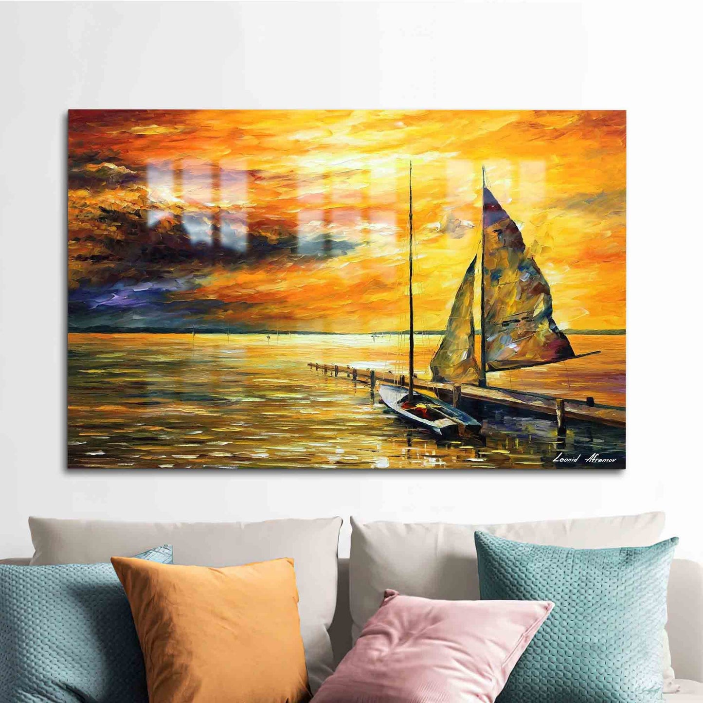 Nature Landscape Glass Wall Art