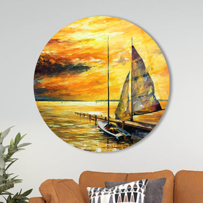 Nature Landscape Glass Wall Art