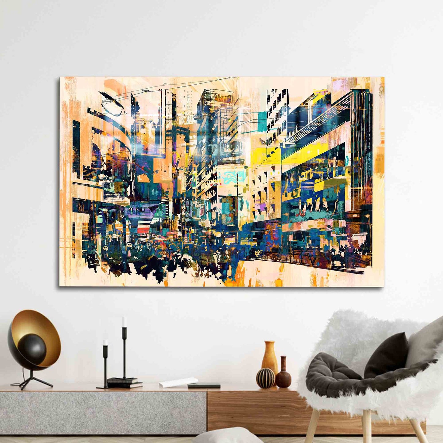 Classic Glass Wall Art