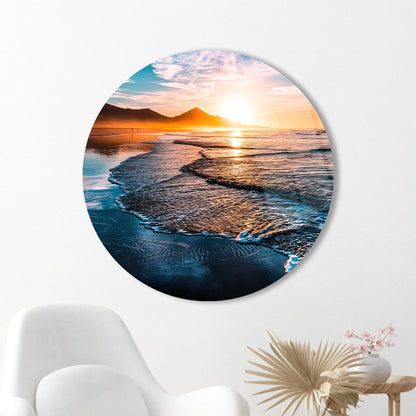 Seascape Ocean Landscape Glass Wall Art