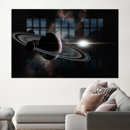 Starry Sky Glass Wall Art