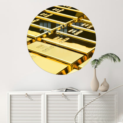 Gold Weddings and Christmas Glass Wall Art
