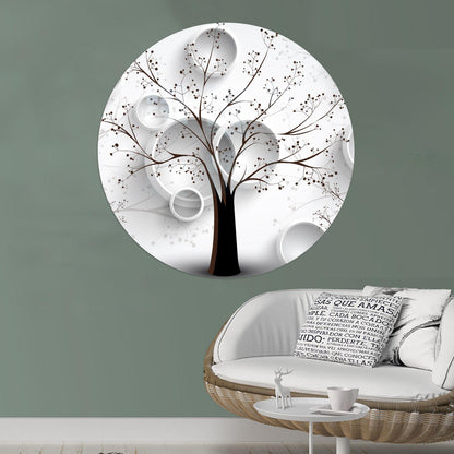 Tree Box Glass Wall Art