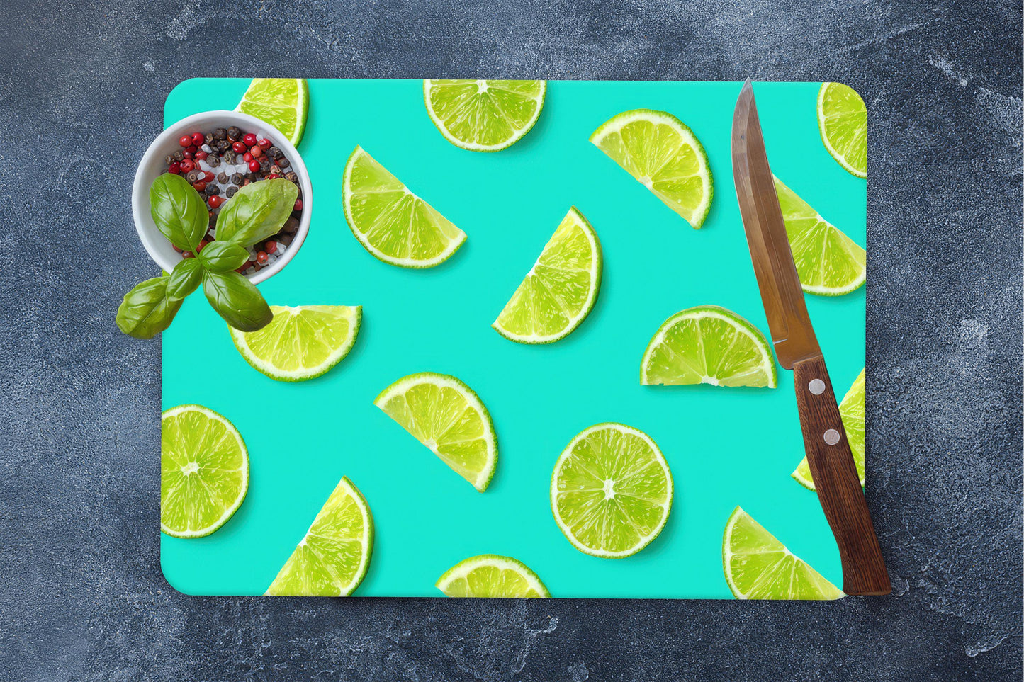 Lime Design Glass Cutting Board