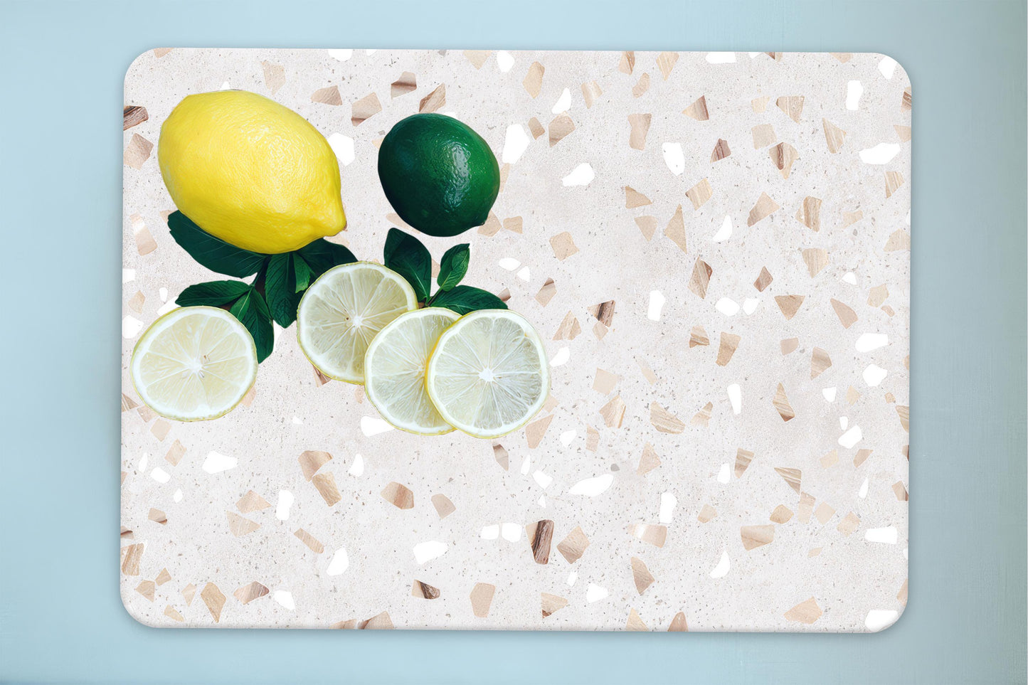 Faux Terrazzo Glass Cutting Board