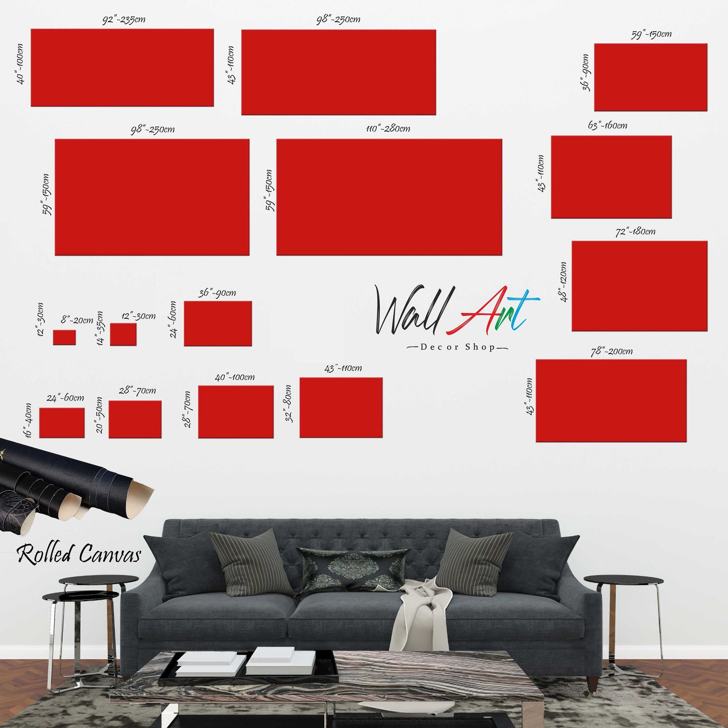Islamic Calligraphy Muslim Canvas Print