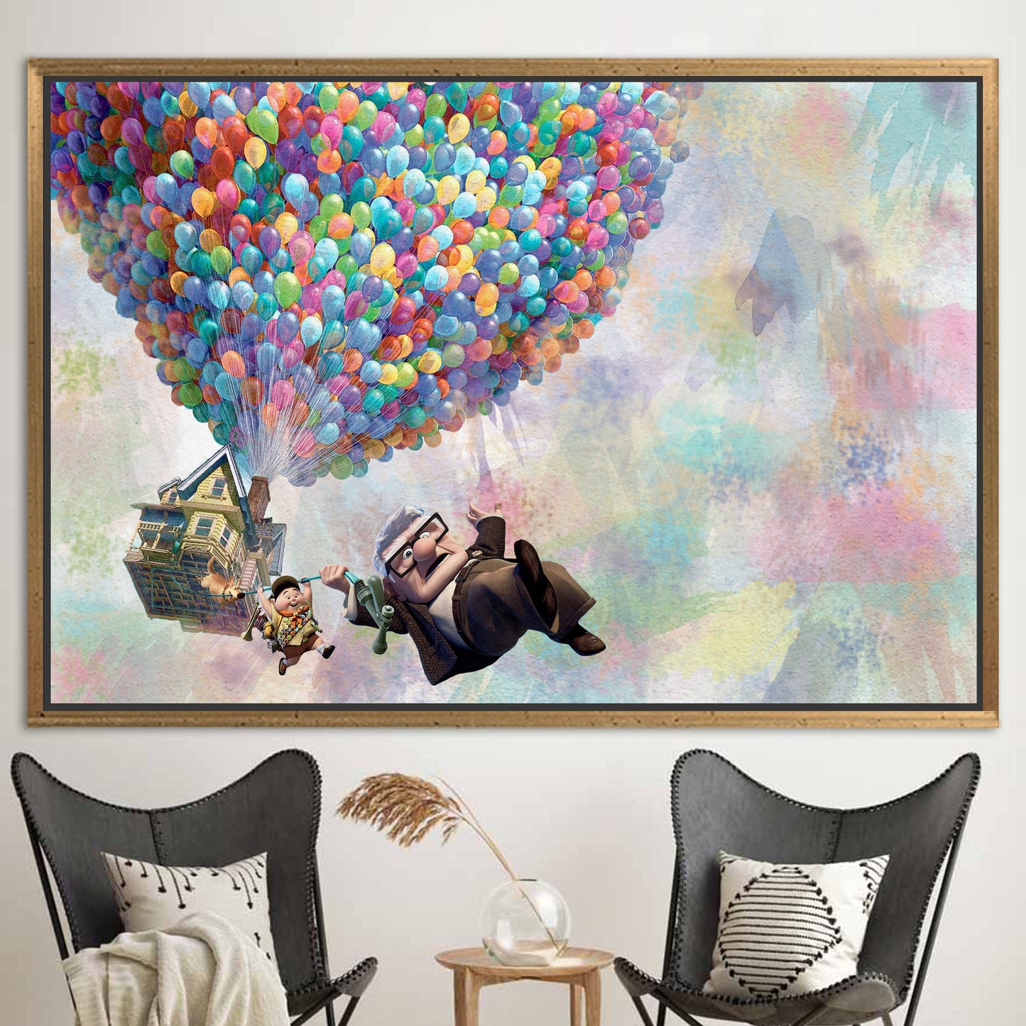 Vibrant Cartoon Kids' Rooms Canvas Print