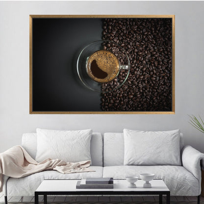 Cup Coffee Canvas Print